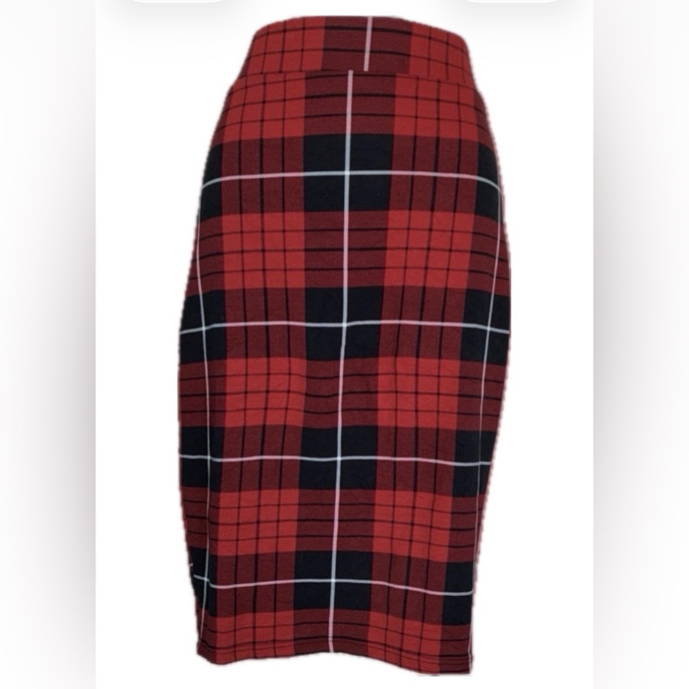 TORRID Women's Skirt, Red and Black Plaid. Torrid Size 3 (US 22) EUC